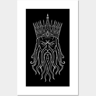 Poseidon Blk Posters and Art